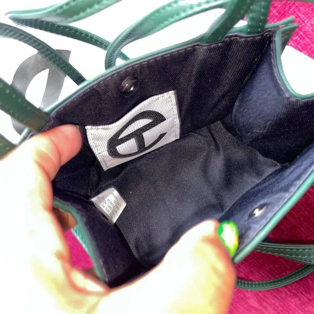 Telfar Small Shopping Bag — Dark Olive - Picture 3 of 3